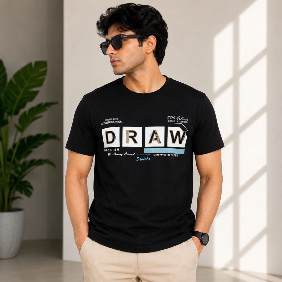 Draw Graphic T-shirt image 2