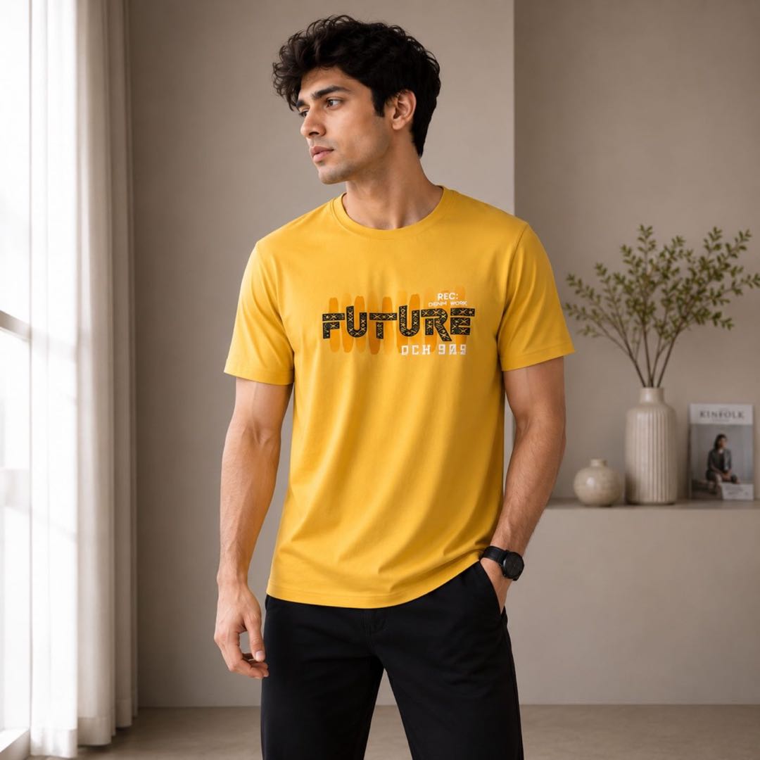 Future Yellow T-shirt image 2