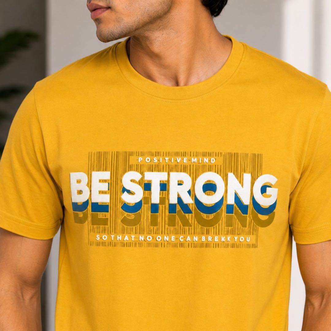 Strong Yellow T-shirt image 4