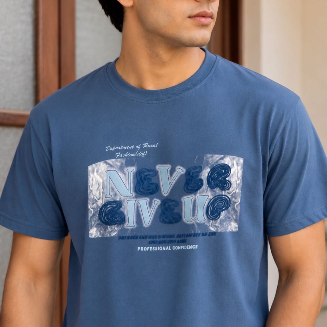 Vibes Blue T-shirt image 4