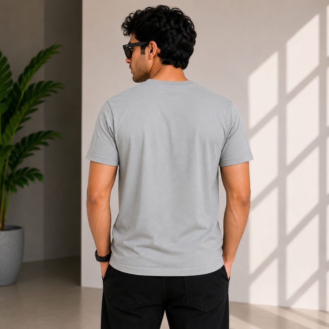 Vibes Grey T-shirt image 3