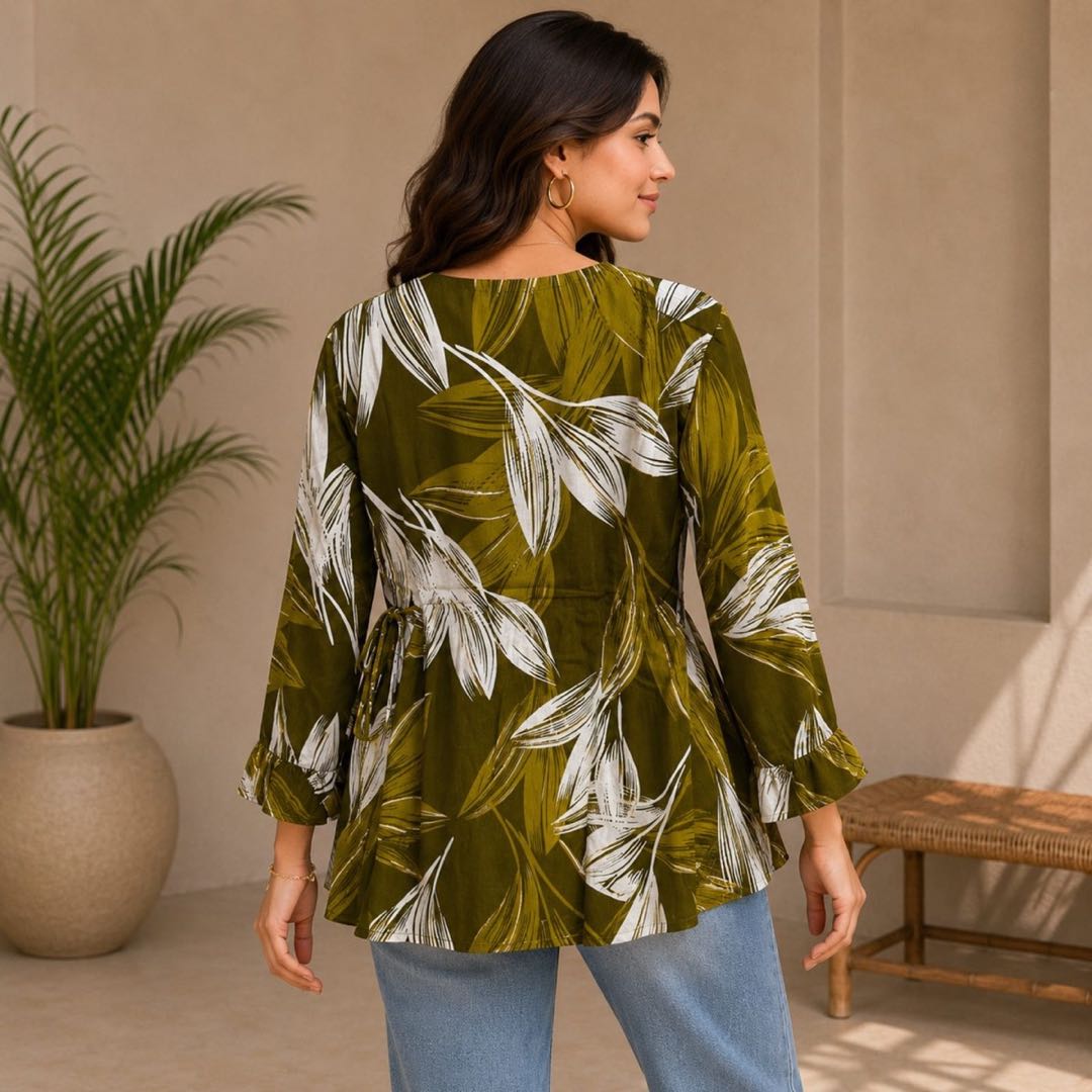 Olive Leaf Top image 3