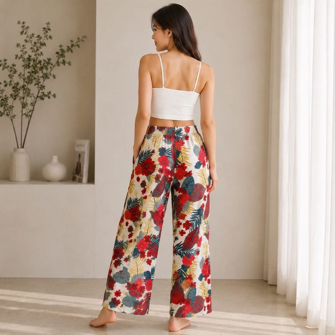 Red Floral Lower image 3